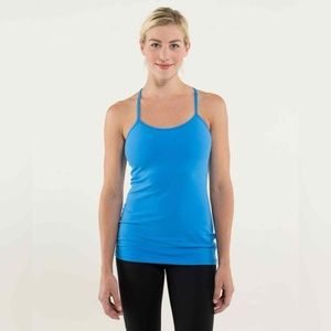 Lululemon Power Y Tank - Size 6 - Cornflower